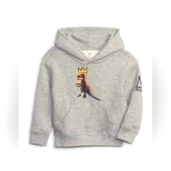 Jean-Michel Basquiat Toddler Graphic Hoodie - Picture 1 of 6